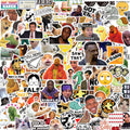 Collage of various meme stickers including characters from TV shows, internet memes, and animals.