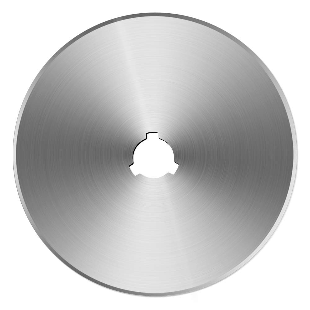 Single 60mm rotary cutter replacement blade, made of SKS-7 steel, shown flat against a white background.