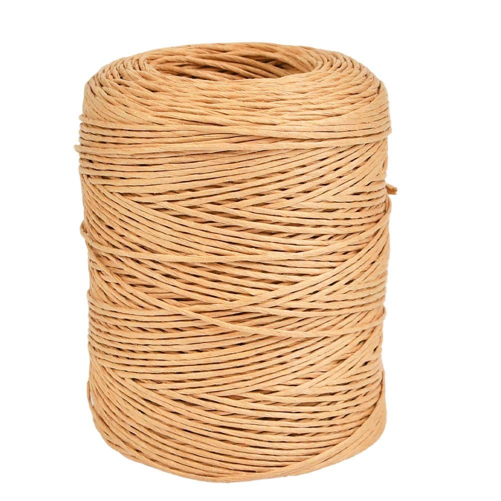Roll of khaki paper-covered floral bind wire, 26 gauge, for crafts and bouquets.